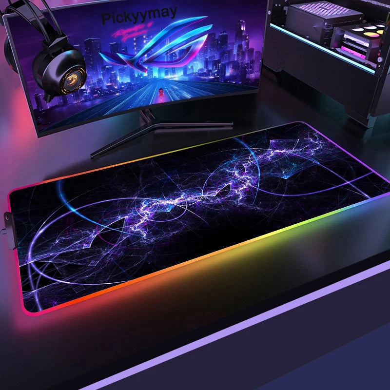 Space Large RGB Mouse Pad Gaming