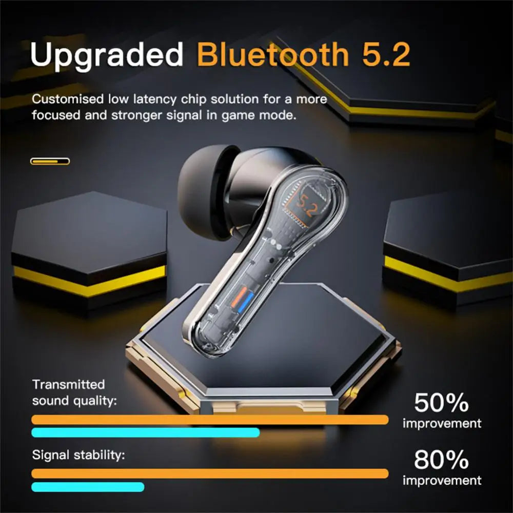 2023 N35 TWS Gaming Earphones Touch Earbuds Bluetooth Wireless