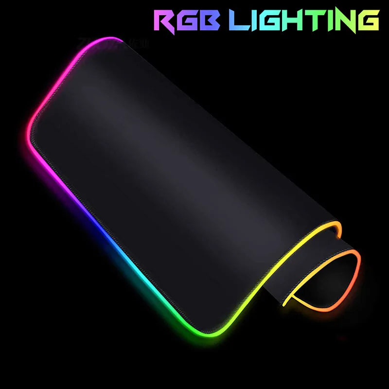 Geometric Large RGB Mouse Pad Gaming